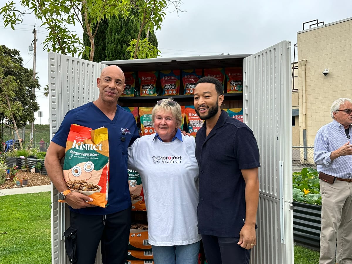 Scratch this: Meet the pets and their grateful humans at the new pet food pantry!