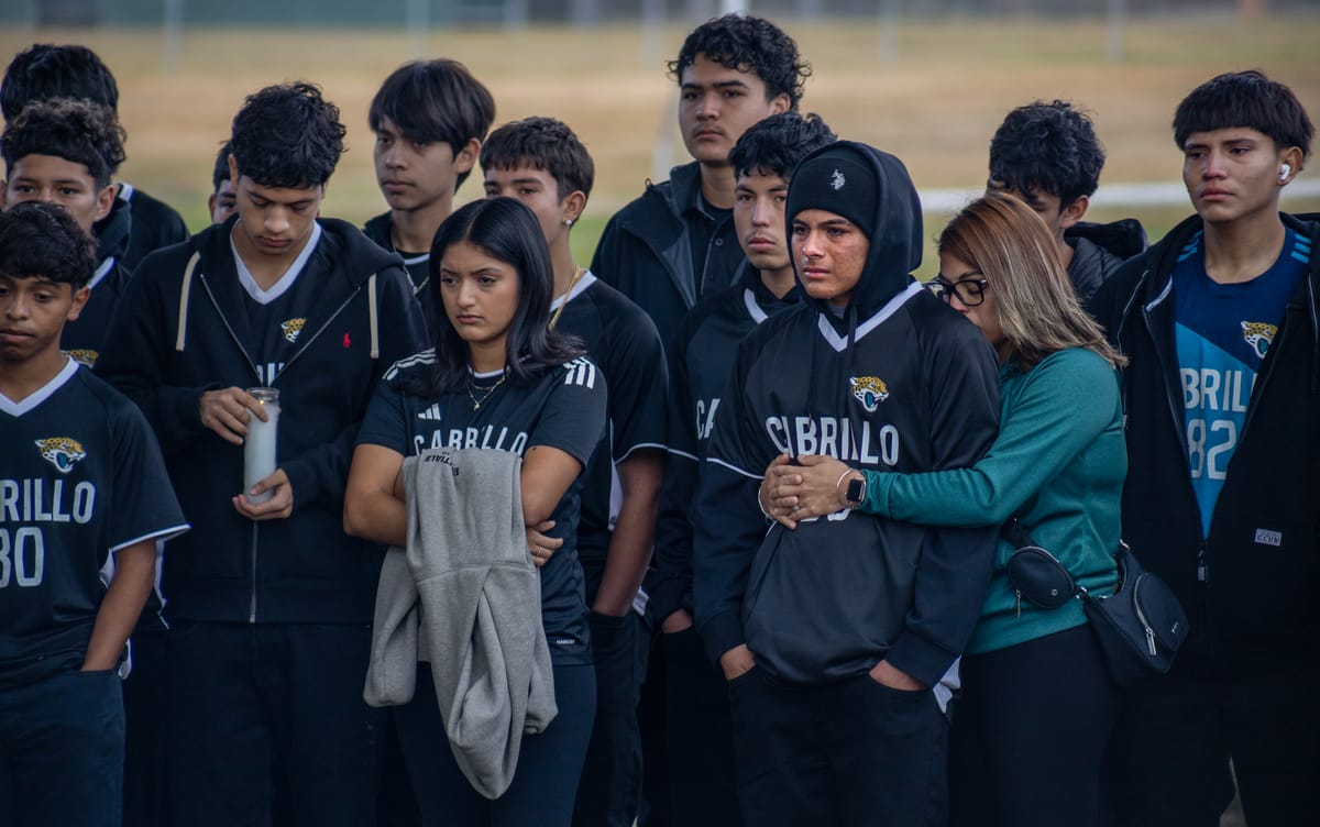 Family, teammates mourn the death of Cabrillo High soccer player Brian Gonzalez