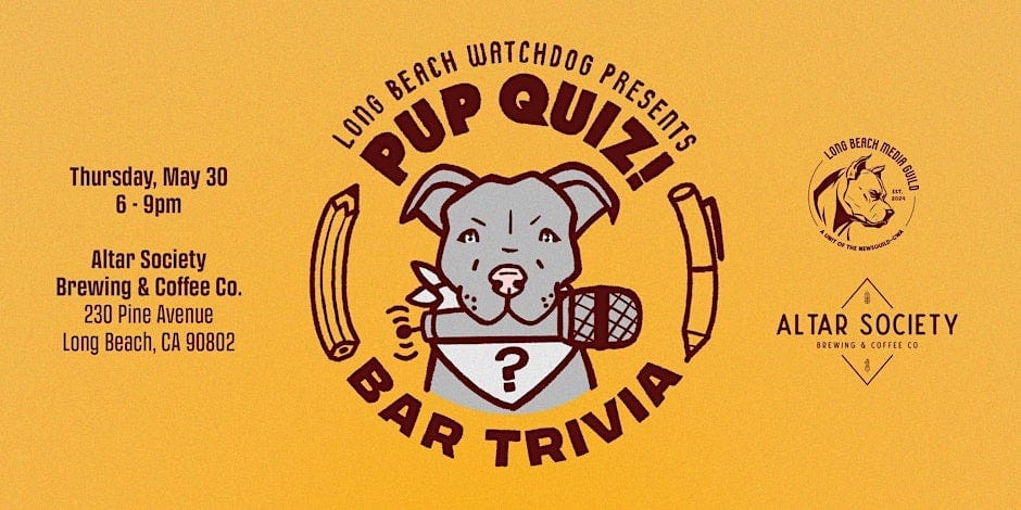 Think you're pretty sharp? Prove it at 'Pup Quiz' a trivia night hosted by the Watchdog