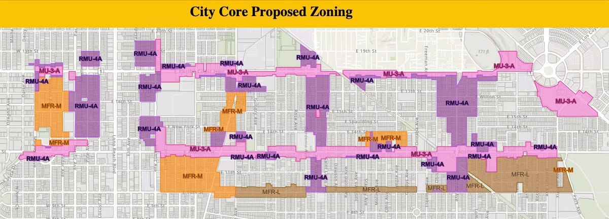 Draft of 'City Core' Central Long Beach rezoning plan to be discussed at community meeting Thursday