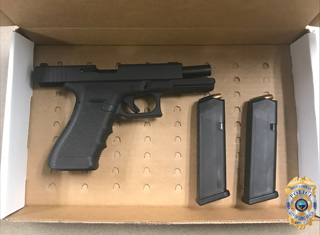 Police find gun in woman’s car after she drove it onto Junipero Beach, authorities say