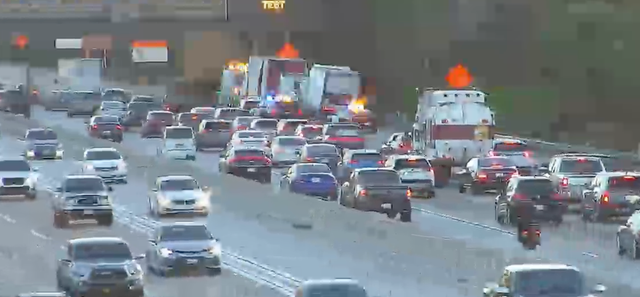 Man dead in crash between box truck and big rig on 605 Freeway in Long Beach, CHP says