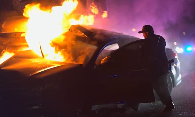 Teen dead, 3 others injured after police chase ends in fiery crash on 710 Freeway, authorities say