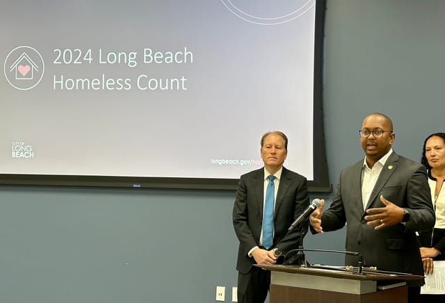 Long Beach homeless population dropped slightly since 2023, but city leaders say they’re not taking ‘victory lap’