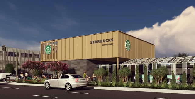 New Starbucks slated to replace two auto shops next to LBCC's Pacific Coast Campus